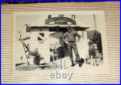 Korean War Era Vintage Antique Military Photo Album Korea Asian Chinese U. S