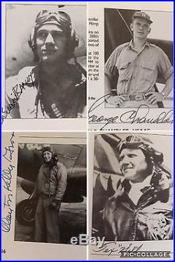 Korean War Flying Ace Lt. Guy Bordelon Estate 30+ Pilot Signatures