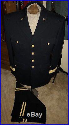 Korean War General Officer Blue Dress Uniform Tailor
