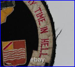 Korean War Go to Hell Patch B. BTRY 6th HOWS. BN. 15th ARTY 7th DIV 1961-1962