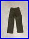 Korean War Green Wool Battlefield Service Pants Trousers 32-33