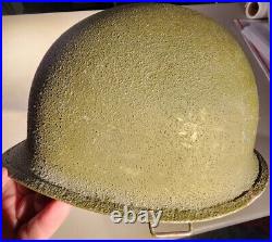Korean War Helmet and Liner