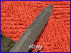 Korean War IMPERIAL M5 Bayonet & US M8A1 Scabbard M1 Garand