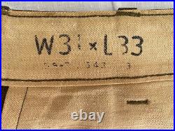 Korean War Ike Eisenhower Field Uniform with jacket, pants, shirt and berets