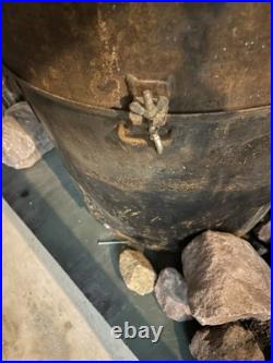 Korean War Iron Tent Stove Or Heater