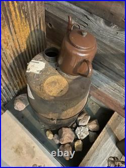 Korean War Iron Tent Stove Or Heater Korean War Iron Tent Stove Or Heater