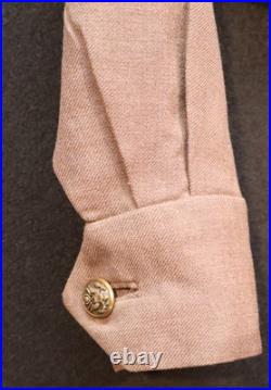 Korean War Jacket Wool Taupe Womens Size 10R Dated 1951 Dress Parade Artillery B