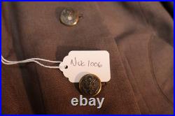 Korean War Jacket Wool Taupe Womens Size 10R Dated 1951 Dress Parade Artillery B