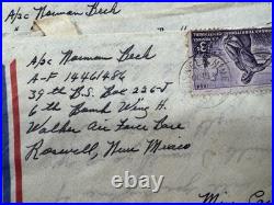 Korean War Letters Collection Roswell, New Mexico Walker Air Force Base Lot 200