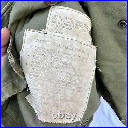 Korean War M-1951 Field Jacket Excellent Condition Long-Medium