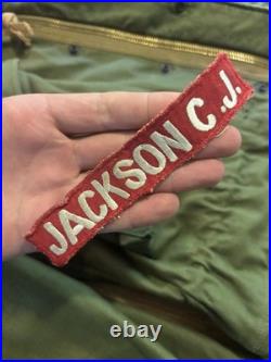 Korean War M-51 Field Jacket SPECIAL FORCES Medium Regular Excellent OG107 Patch Korean War M-51 Field Jacket SPECIAL FORCES Medium Regular Excellent OG107 Patch