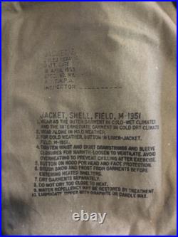 Korean War M-51 Field Jacket SPECIAL FORCES Medium Regular Excellent OG107 Patch