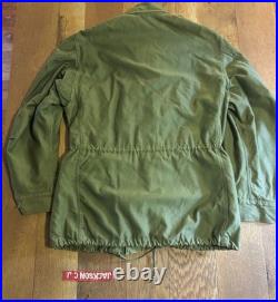 Korean War M-51 Field Jacket SPECIAL FORCES Medium Regular Excellent OG107 Patch