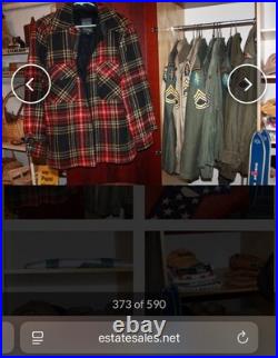 Korean War M-51 Field Jacket SPECIAL FORCES Medium Regular Excellent OG107 Patch