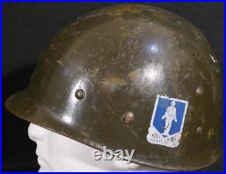 Korean War M1 Helmet Liner 76th Infantry Division 417th Regt. Westinghouse M1951