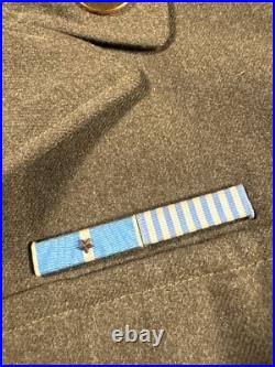 Korean War M1944 US Army Eisenhower Ike Jacket & Pants Uniform Bullion Insignia