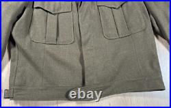 Korean War M1944 US Army Eisenhower Ike Jacket & Pants Uniform Bullion Insignia