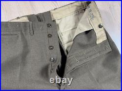 Korean War M1944 US Army Eisenhower Ike Jacket & Pants Uniform Bullion Insignia