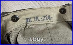 Korean War M1944 US Army Eisenhower Ike Jacket & Pants Uniform Bullion Insignia