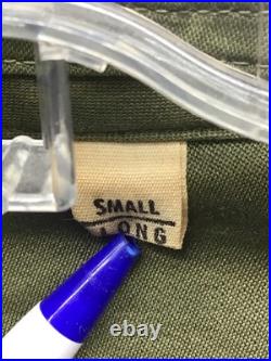 Korean War M51 Sateen Governmental USGI Trench Coat w Wool Liner Small Long