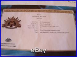 Korean War Medal Group Named To Australian Soldier George Wilson 2401236 2 Rar