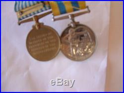 Korean War Medal Group Named To Australian Soldier George Wilson 2401236 2 Rar