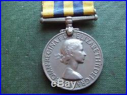 Korean War Medal. Royal Artillery. Nice Condition