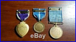 Korean War Medal group to Missouri Army infantryman 17th Infantry WIA