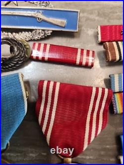 Korean War Medals+ Jump Wings +CIB/W-Star Both Sterling + Ribbons-SEE STORE