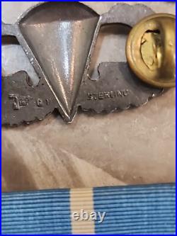Korean War Medals+ Jump Wings +CIB/W-Star Both Sterling + Ribbons-SEE STORE