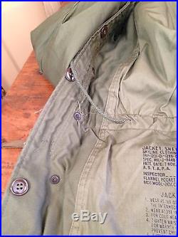 Korean War Military Army Field M 1951 Jacket! Mint! In Size Reg Small Collectors