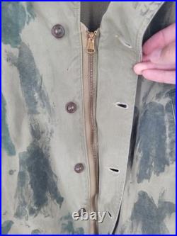 Korean War Named Field Hand Painted Camouflaged M41 Jacket 1st Marine Division