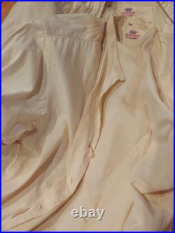 Korean War Navy Khaki Uniforms Officer Lot Named Politican Regan Administration