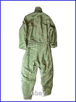 Korean War Navy, USMC BUAER AL-1 Coverall Flight Suit, size Flight Suit