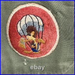 Korean War Occupation 127th Airborne Engineers 11th Div Uniform Group Named