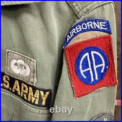 Korean War Occupation 127th Airborne Engineers 11th Div Uniform Group Named