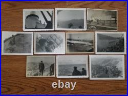 Korean War Original OOAK Photo Lot of 100+ Soldiers Ships Artillery Bivoac
