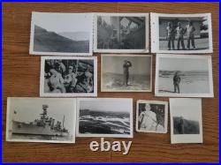 Korean War Original OOAK Photo Lot of 100+ Soldiers Ships Artillery Bivoac