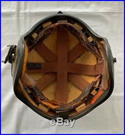 Korean War Original U. S. Navy First Version H4 Gentex Jet Pilot Helmet Size Sm