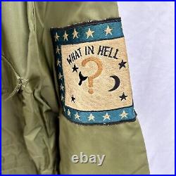 Korean War Patched Deck Jacket US Navy USS Henderson Named