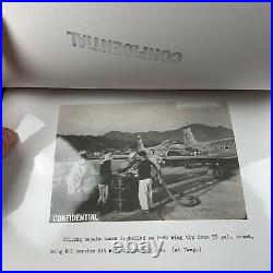 Korean War Photo Album 18 War Planning Pics Airplane Napalm Aerial Daegu Base