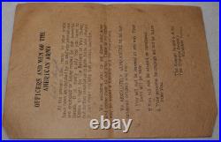 Korean War Propaganda to American Army 1950s War Zone Original Leaflet