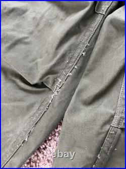 Korean War RARE Early Canvas M1951 Field Trousers 1951 Medium Regular Shell