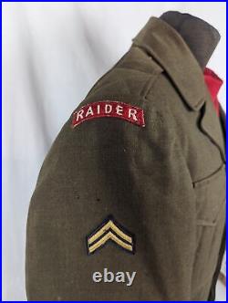 Korean War Raider GHQ 8227th Army Unit Ike Jacket