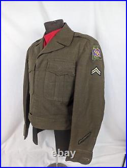 Korean War Raider GHQ 8227th Army Unit Ike Jacket