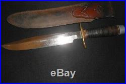Korean War Randall Fighting Knife -Model 1-8/Old/Made Orlando FLA/Heiser Denver