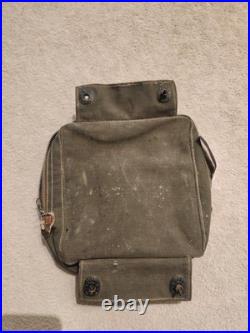 Korean War Rare Serum Albumin Medical Pouch. US Shipping Only