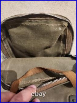 Korean War Rare Serum Albumin Medical Pouch. US Shipping Only