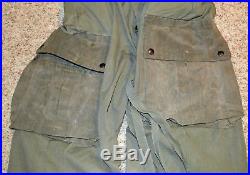 Korean War Rigger Modified Cotton OD M43 trousers 30X30
