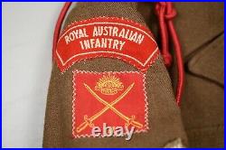 Korean War Royal Australian Infantry Sergeant's Battle Dress Uniform Named